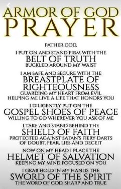 Put on the Armor of God